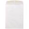 JAM Paper 9" x 12" Neenah Classic Linen Solar White Booklet Envelopes, 25ct.